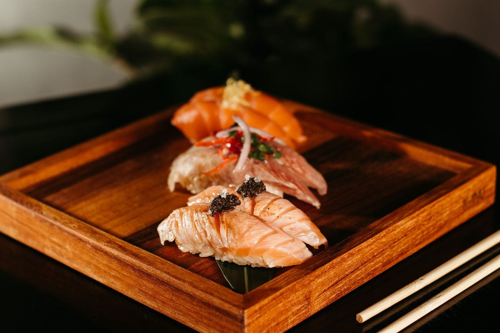 Salmon sushi